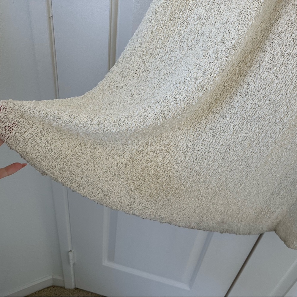 Meshki Cream Maxi Skirt & Knit Top Set - Picture 9 of 12